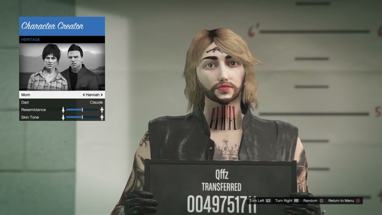 ملامح شخصية الولد حق رن قن تنفع بأوشمة وبدون اوشمه خرافيهه لحقو عليها 👌🔥 قراند GTA 5 RNG 🤩🤩