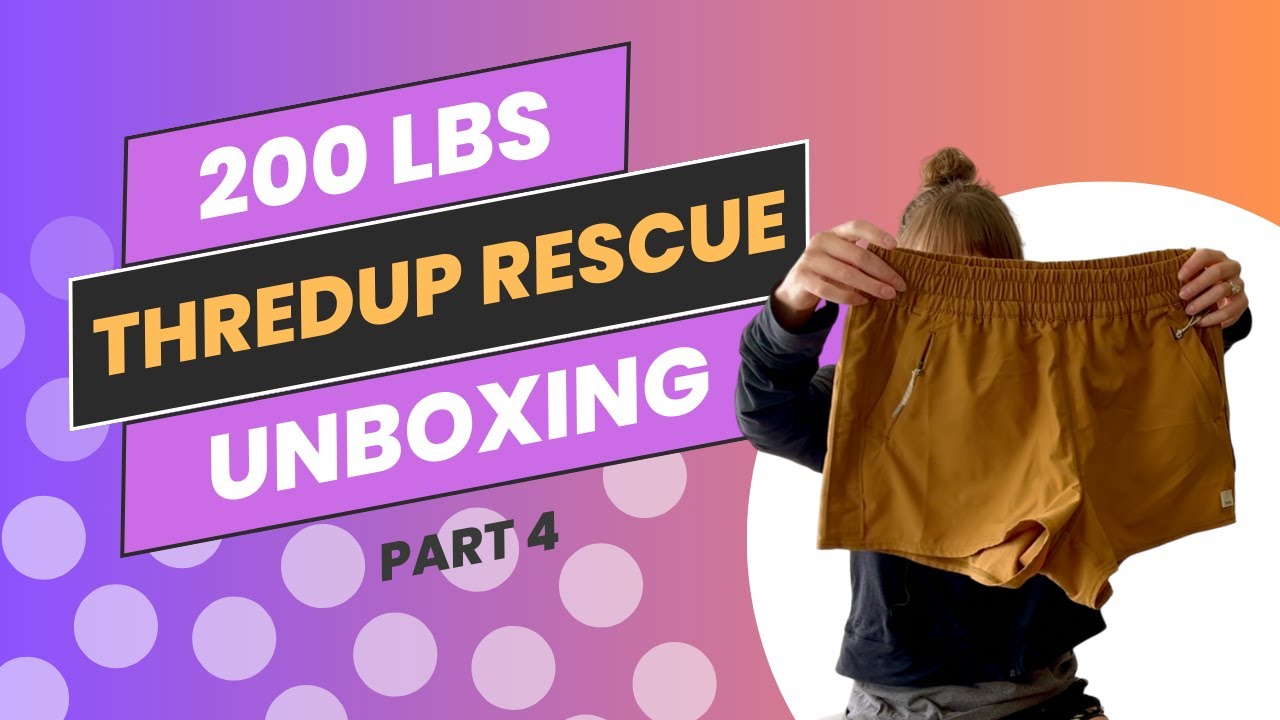 Thredup 200 lbs. Rescue Box Unboxing - 4/4