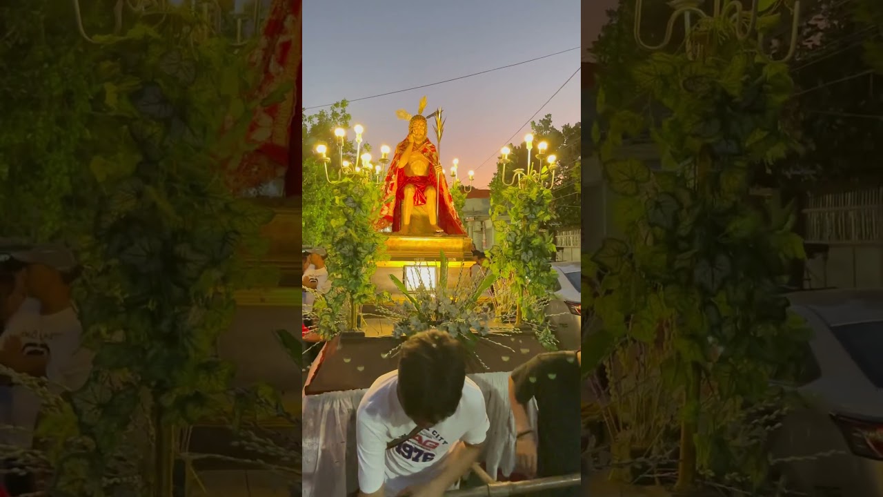 Catholic Procession in Gapan City, Nueva Ecija, Philippines 🇵🇭 #holyweek #semanasanta