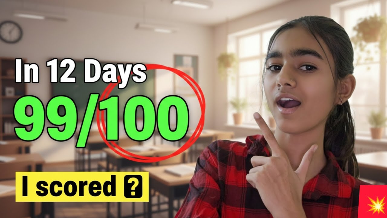 📍💯HOW TO CRACK CLASS 10 IN 12 DAYS (The 