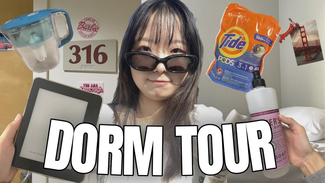 미국 교환학생 기숙사에는 뭐가 있을까? 아무도 안 알려준 의외의 필수품👀 [SFSU Vlog]