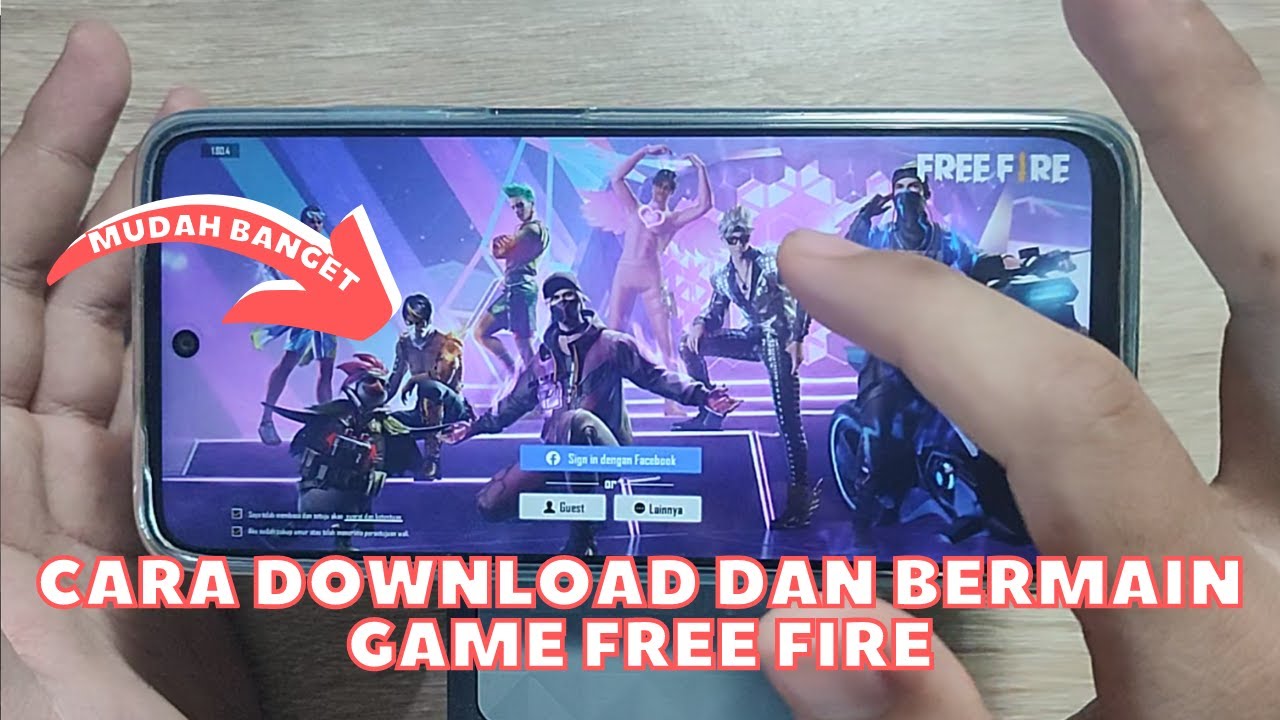 CARA TERBARU DOWNLOAD DAN MAIN FREE FIRE BTS DI HP ANDROID UNTUK PEMULA