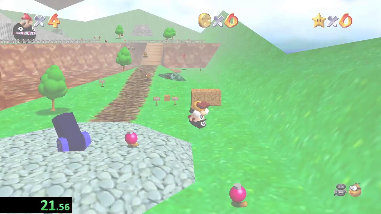 Mario 64 et Galaxy sans dégats (d'affilée)