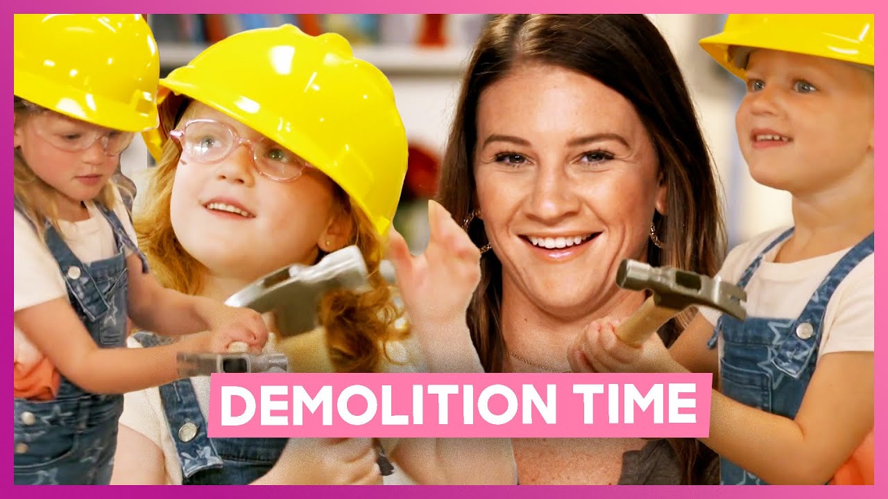 The Quintuplets TEAR DOWN The Kitchen! | OutDaughtered
