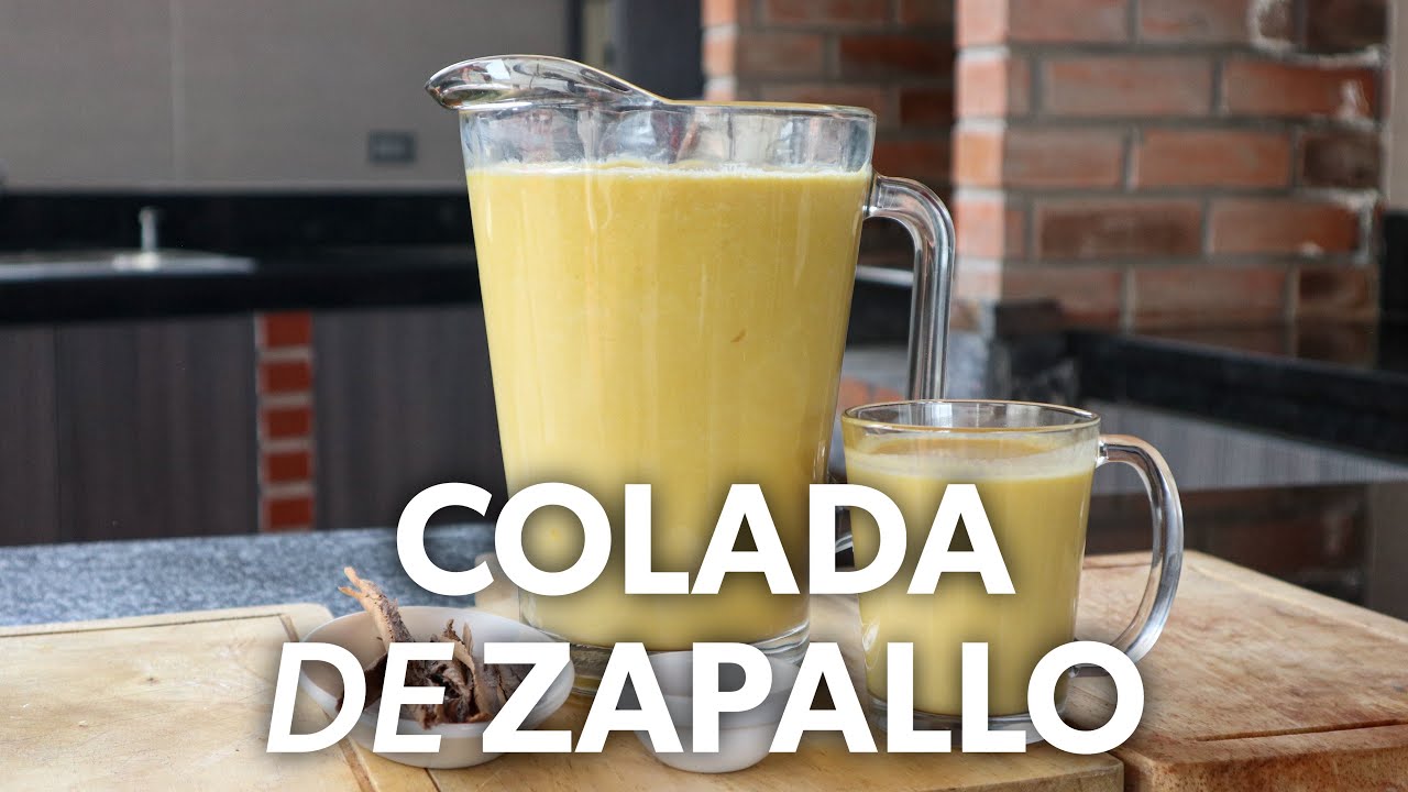 Cómo Hacer COLADA de ZAPALLO 🎃🍵