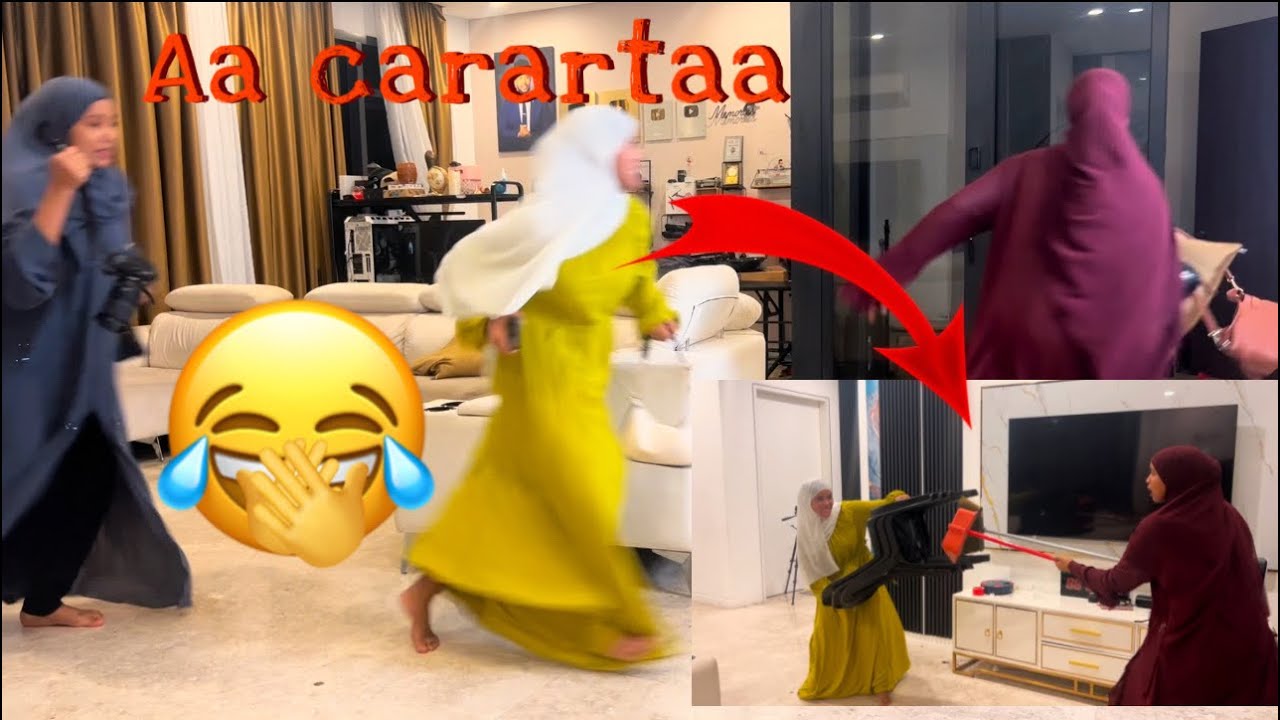 ANI IYO LADAN O SAMIA UTASHANE,SI XUN AYAAN URAFAADINAY MAXA NAGA RAACAY😂🤣