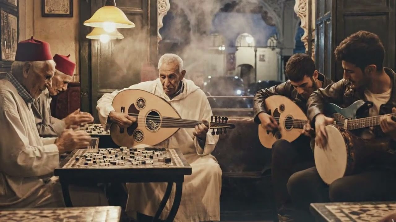Old Café Memories – Blues x Raï Fusion | Nostalgic North African Soul