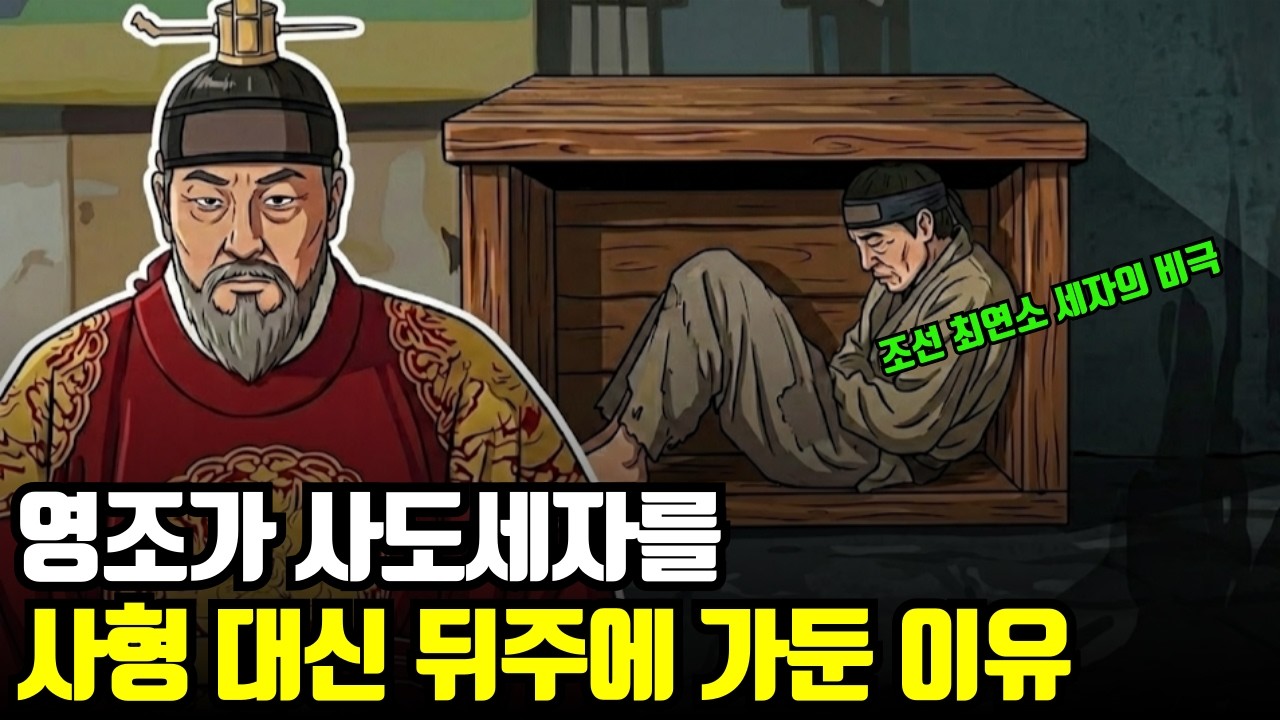 52년 재위한 영조가 최연소 세자 사도를 뒤주에 가둬 죽인 비극의 진실