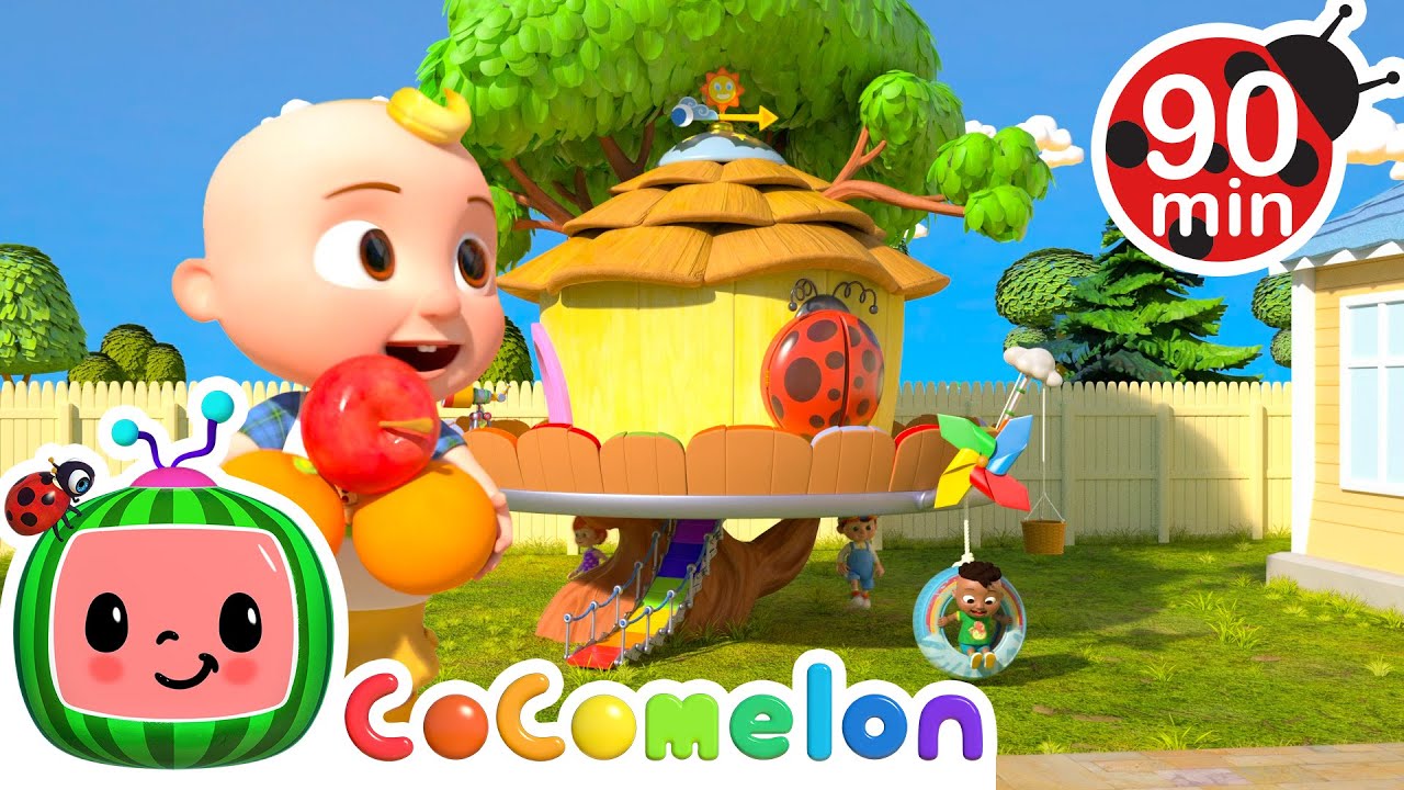 Party In The Tree House 🌳 | CoComelon | Nursery Rhymes for Babies