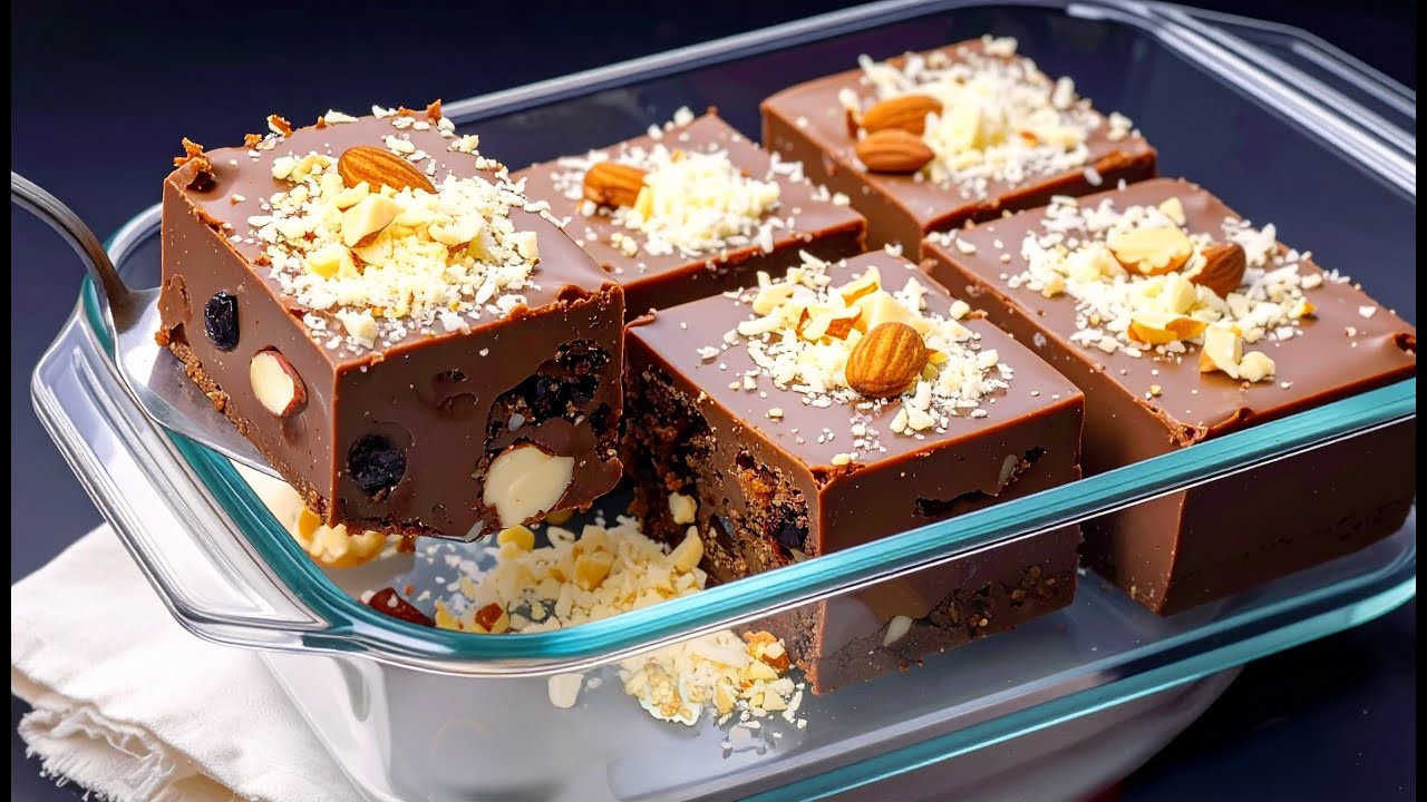NUR Milch und Schokolade! Blitzschnelles Dessert in 10 Minuten!