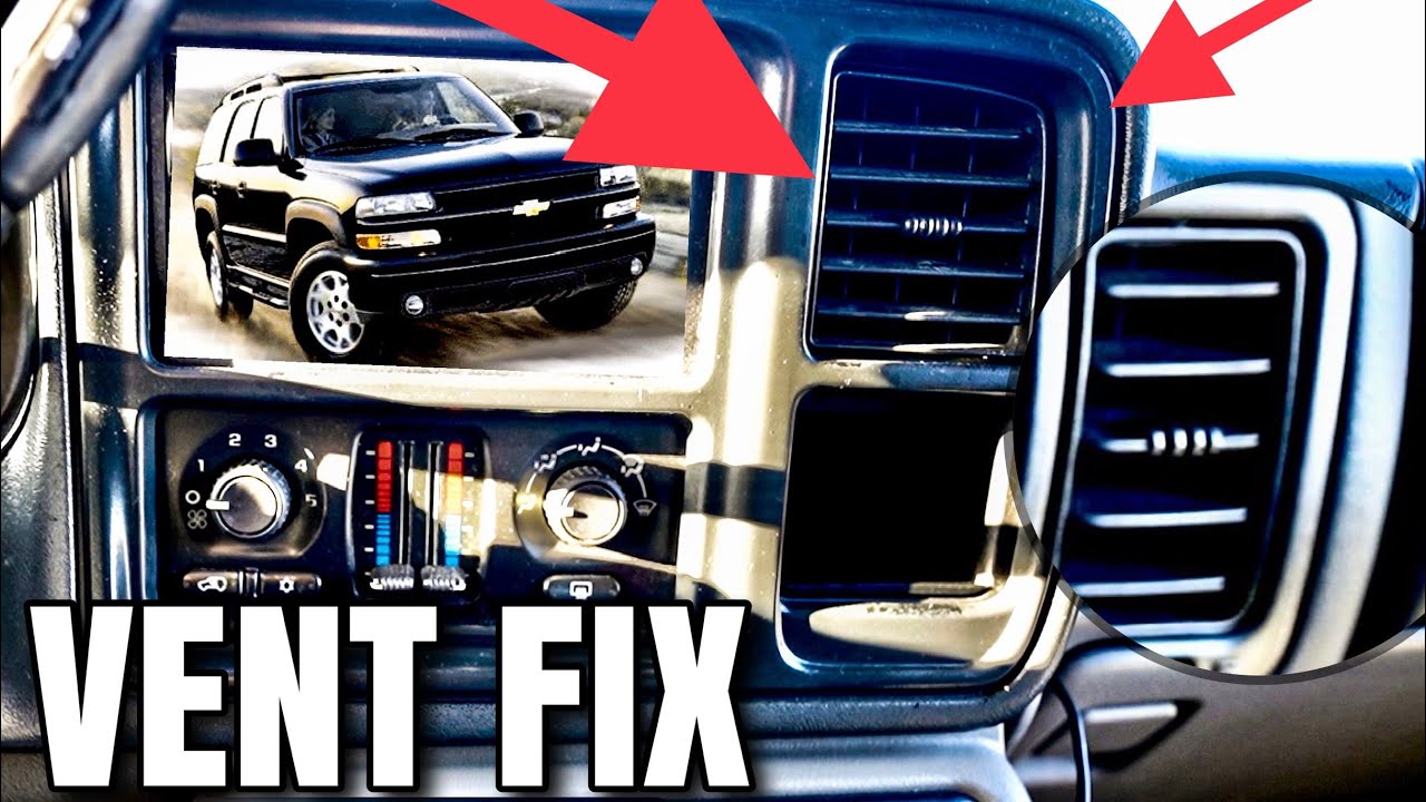 Ремонт переднего дефлектора/кондиционера Tahoe БЕСПЛАТНО за 5 минут