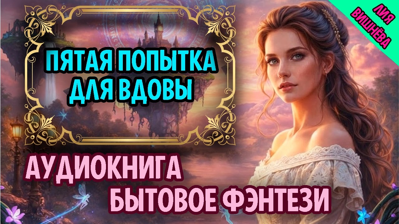 ПОЛНАЯ АУДИОКНИГА : ПЯТАЯ ПОПЫТКА ДЛЯ ВДОВЫ / Бытовое фэнтези
