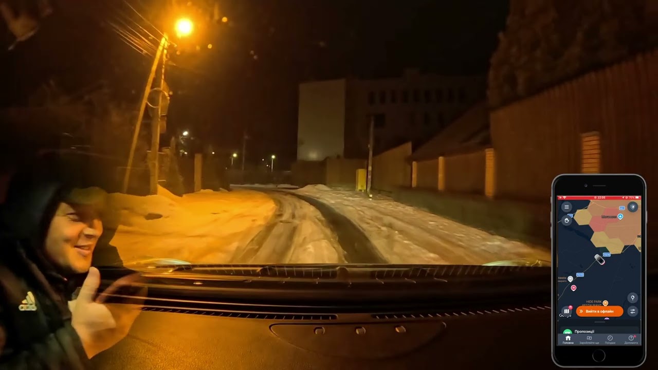 Таксую до останнього. Запізнився на комендантську! Гарний вечірній заробіток!