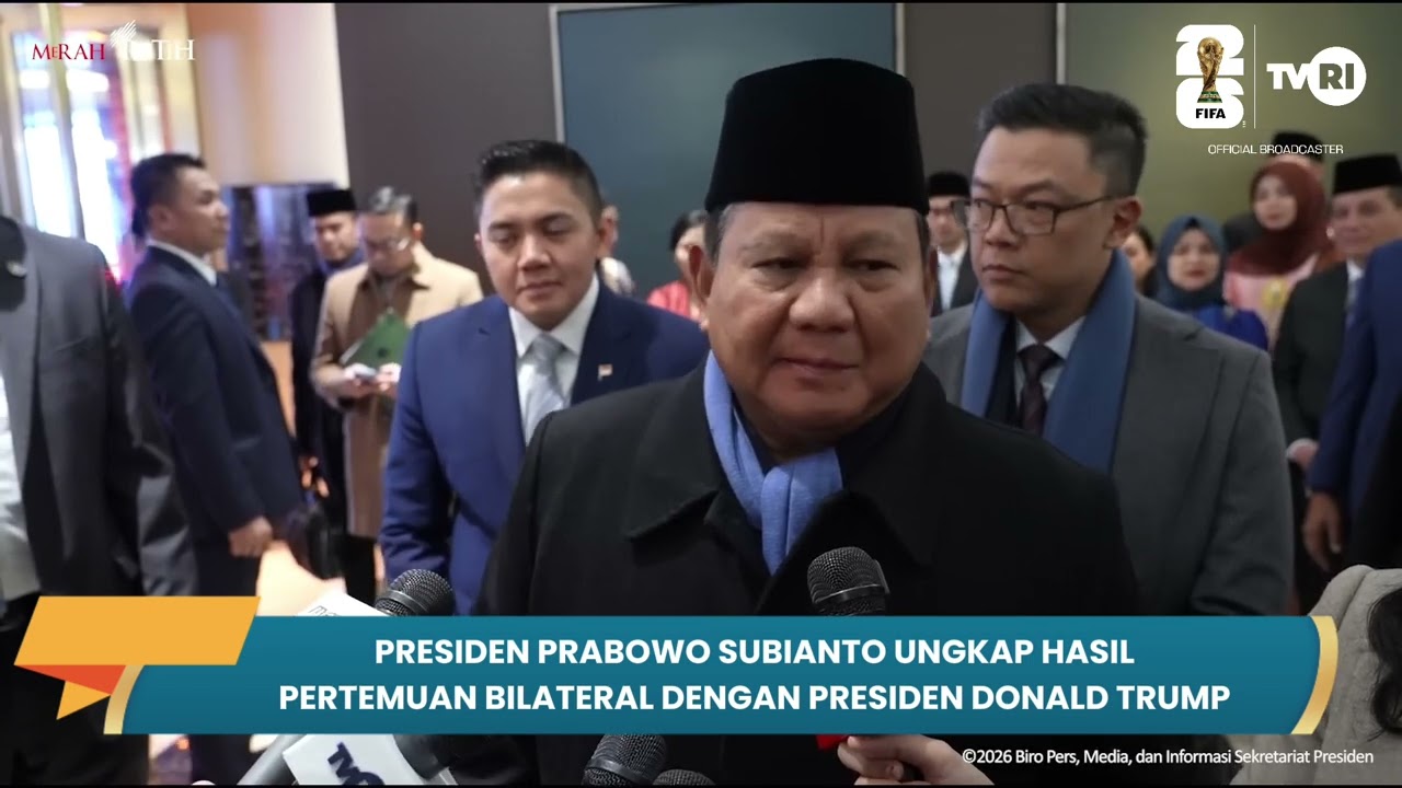 Presiden Prabowo Subianto Ungkap Hasil Pertemuan Bilateral dengan Presiden Donald Trump