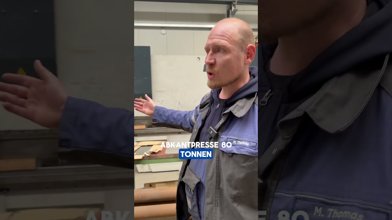 Das ist Metallbau Michael Thomas - wo aus Funken Meisterwerke werden✨ #metallbau #handwerk #viral