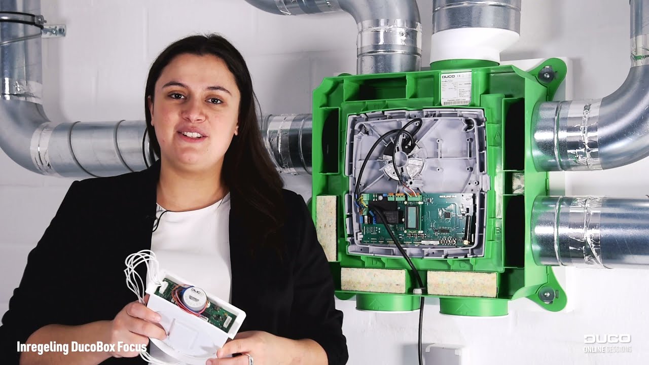 DucoBox Focus - Inregeling
