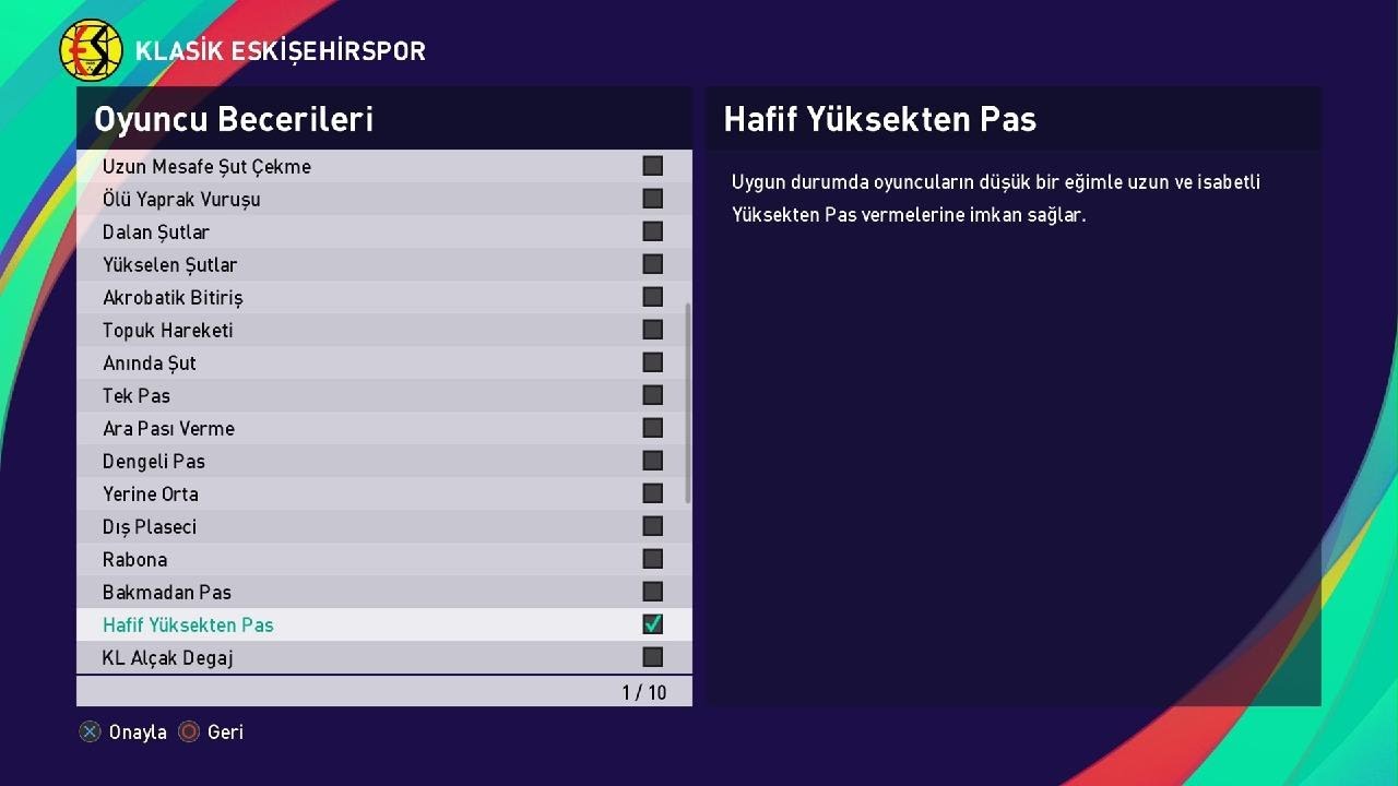 PES 2021 Kamuran Yavuz