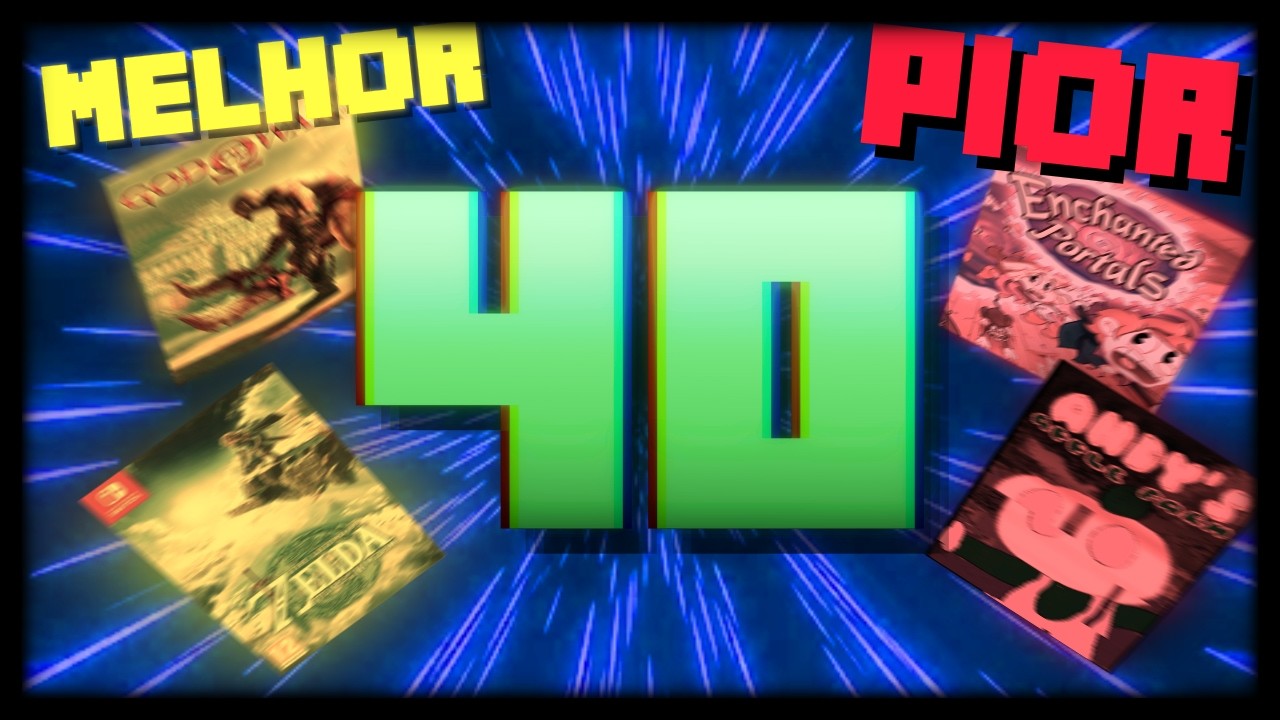 40 JOGOS ZERADOS em 2023! Melhores, piores e opinião sincera!