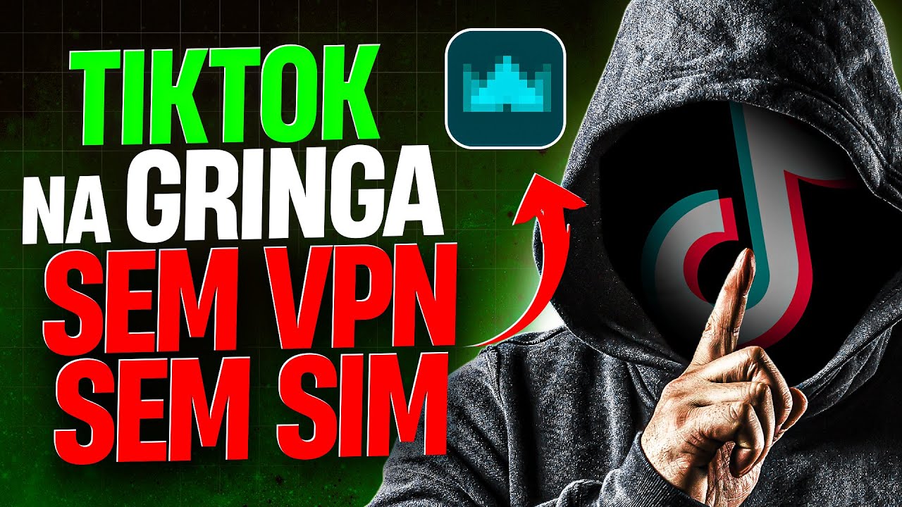 COMO CRIAR UM TIKTOK NA GRINGA SEM VPN E SEM CHIP (FÁCIL E RÁPIDO)
