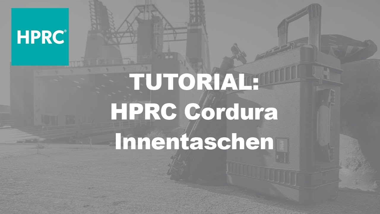 Tutorial: HPRC Cordura Innentaschen