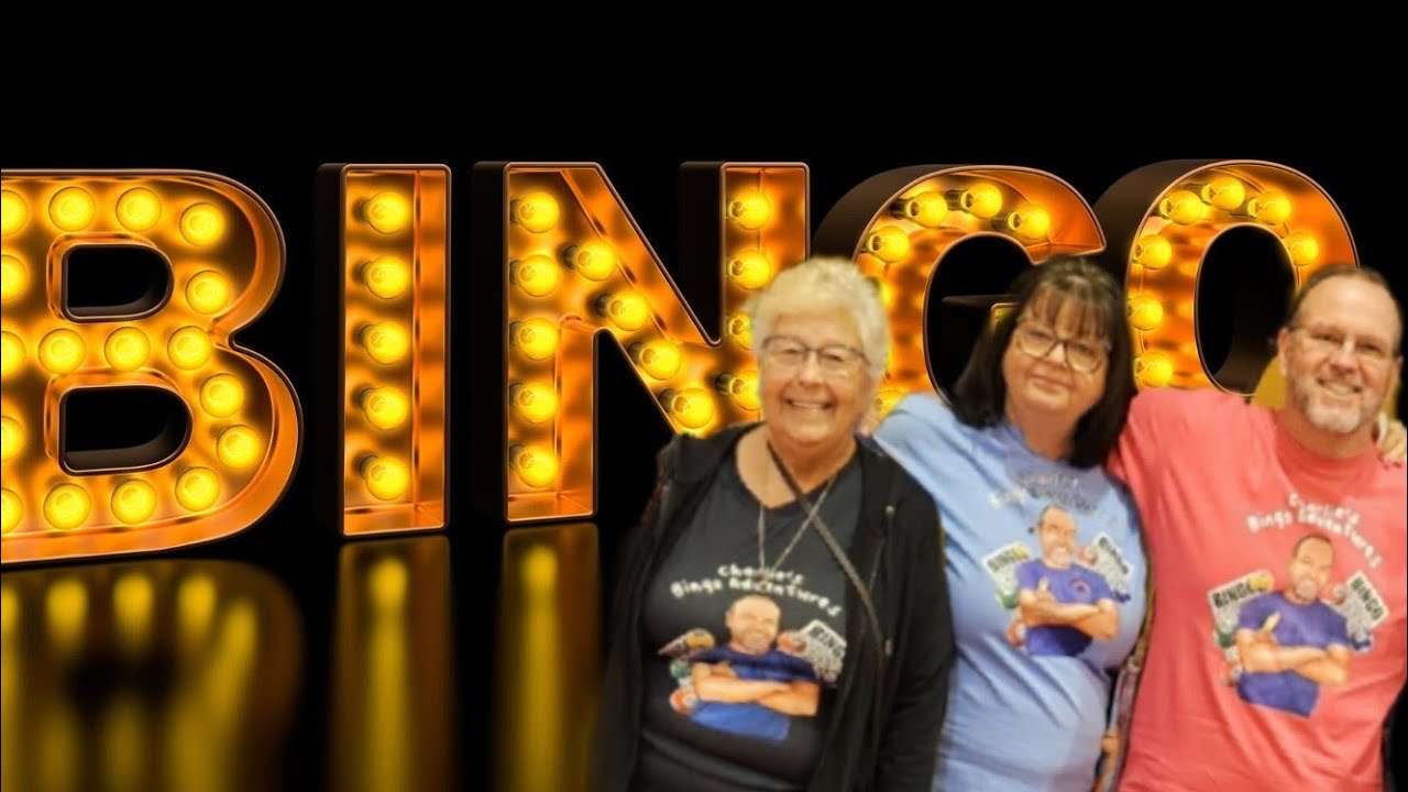 Bingo with NANA and Cindy!!