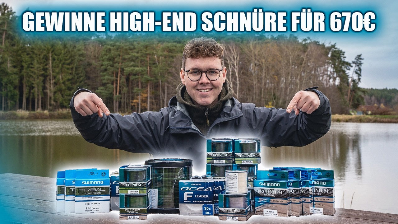 Die besten Shimano Schnüre fürs Karpfenangeln – mit Gewinnspiel! | Carpzilla Unboxing