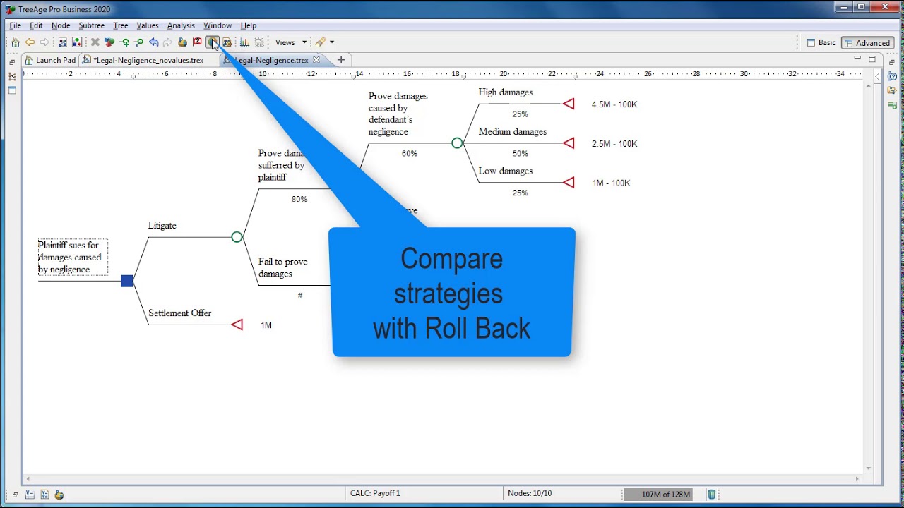 TreeAge Pro Business for Lawyers (Legal overview)