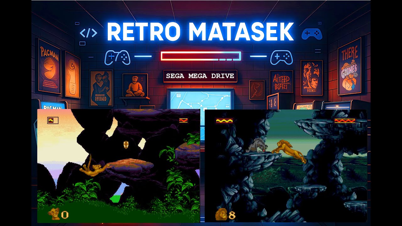 Sega Mega Drive - Lion King (Longplay)