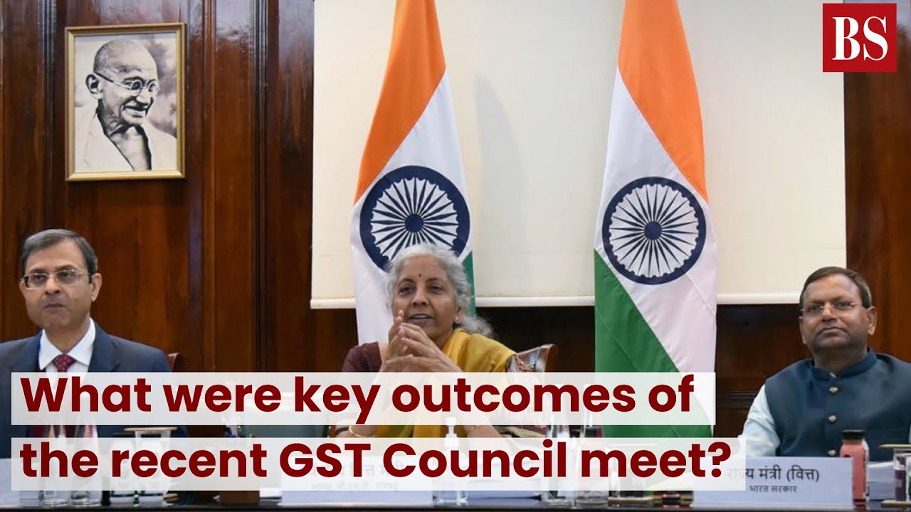 What were key outcomes of the recent GST Council meet? #TMS