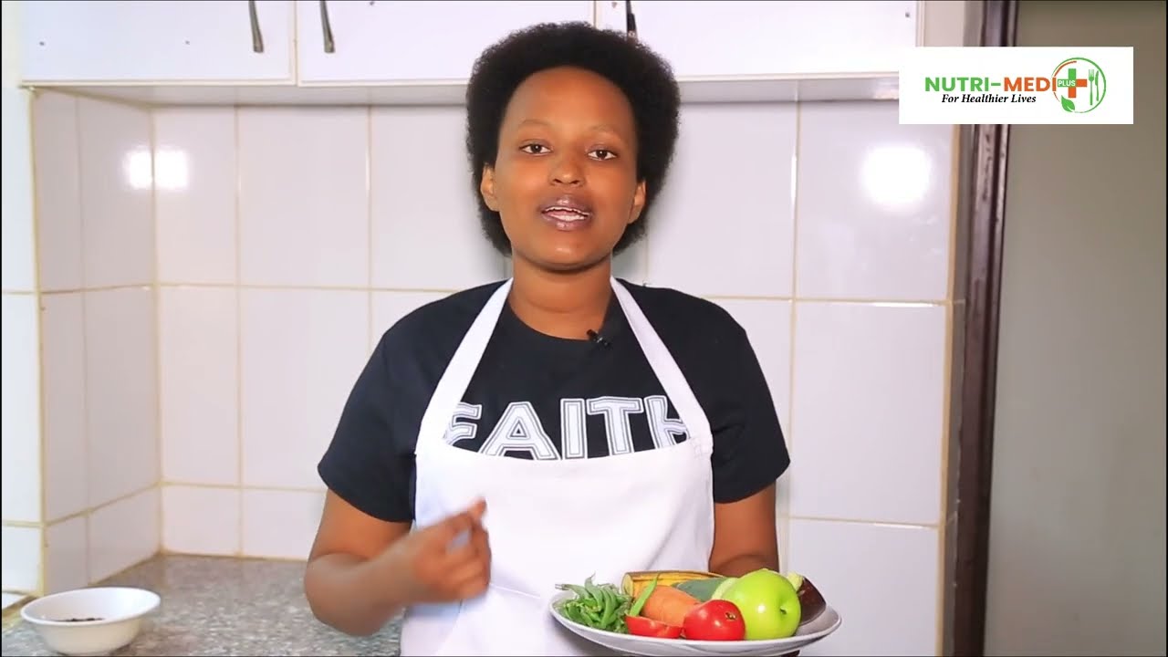 ESHANU KU MUNSI.  Menya imboga n'imbuto ukwiriye kurya (5 A DAY)! R.Nutritionist Leah