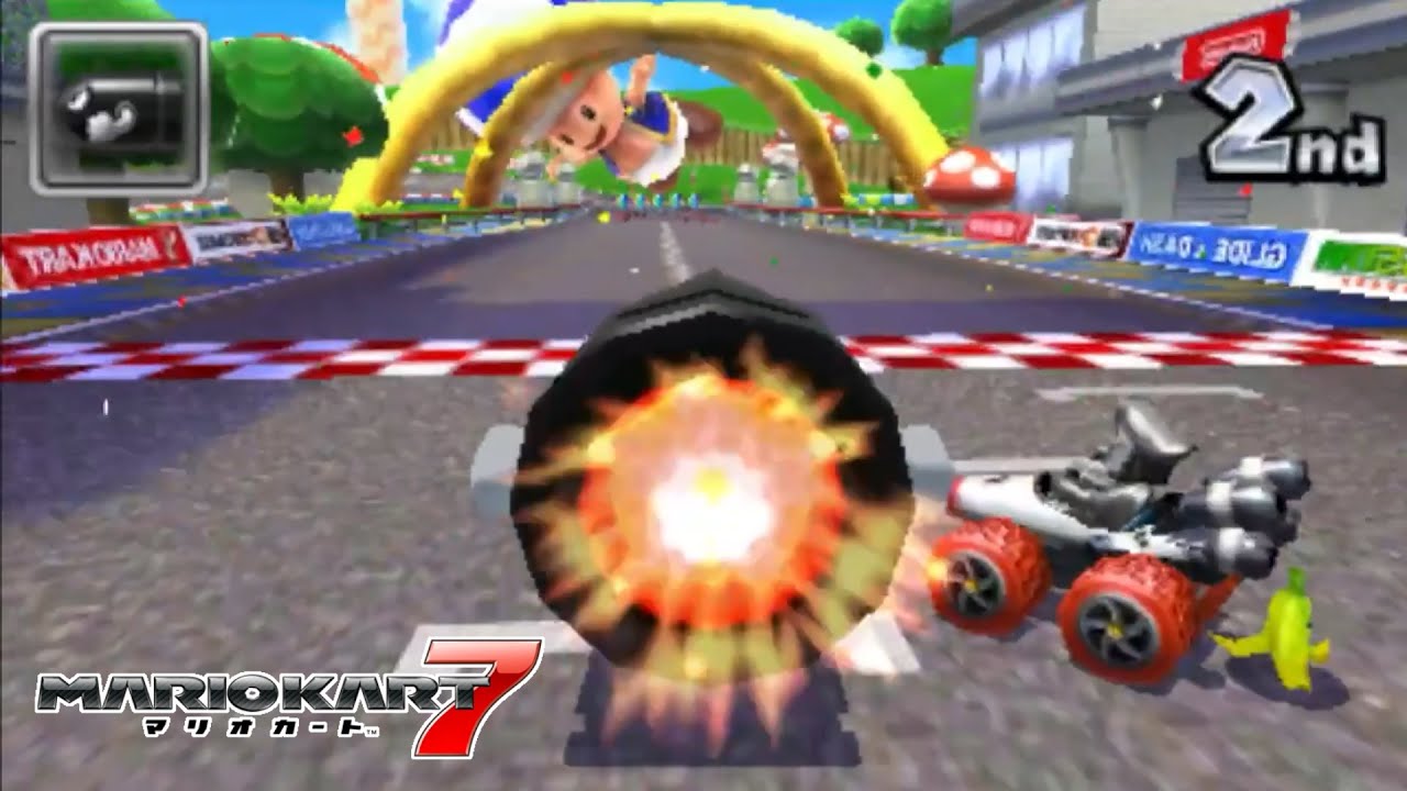 本来のマリオカート7見所レース集