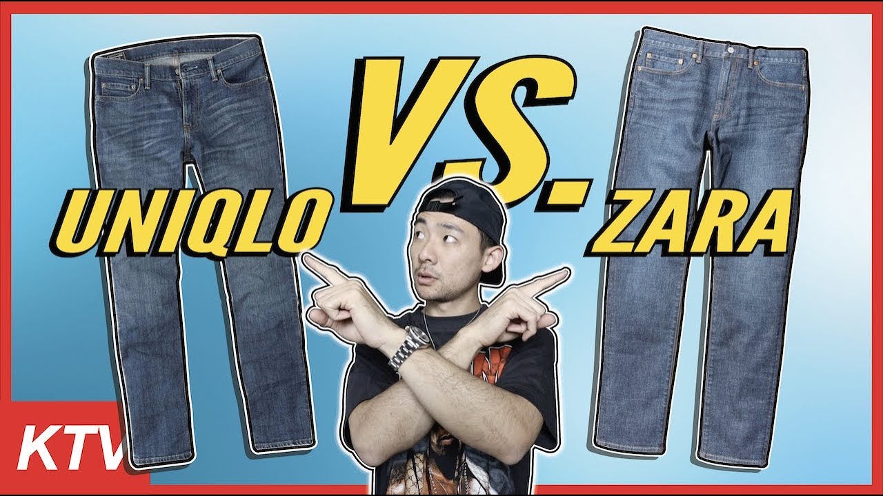 UNIQLO против ZARA (мужские узкие джинсы): качество + полное сравнение