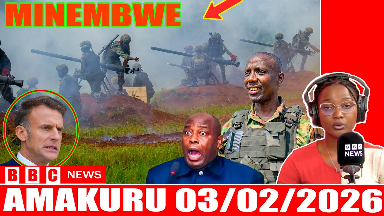 Amakuru ya BBC Gahuzamiryango 03/02/2026 | Amakuru Mashya ku Rwanda na Congo, Burundi, MINEMBWE