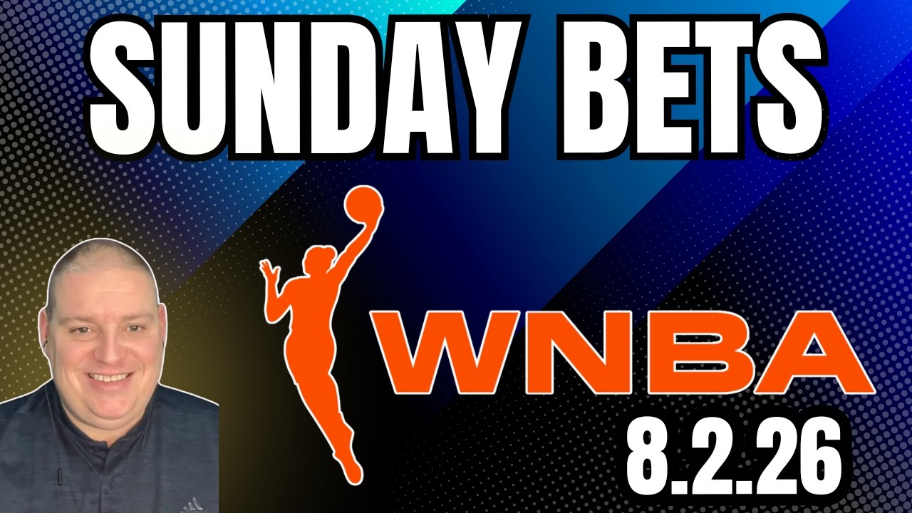 Sunday WNBA Picks - 8/2/26 l Craig Trapp WNBA Betting Picks & Predictions