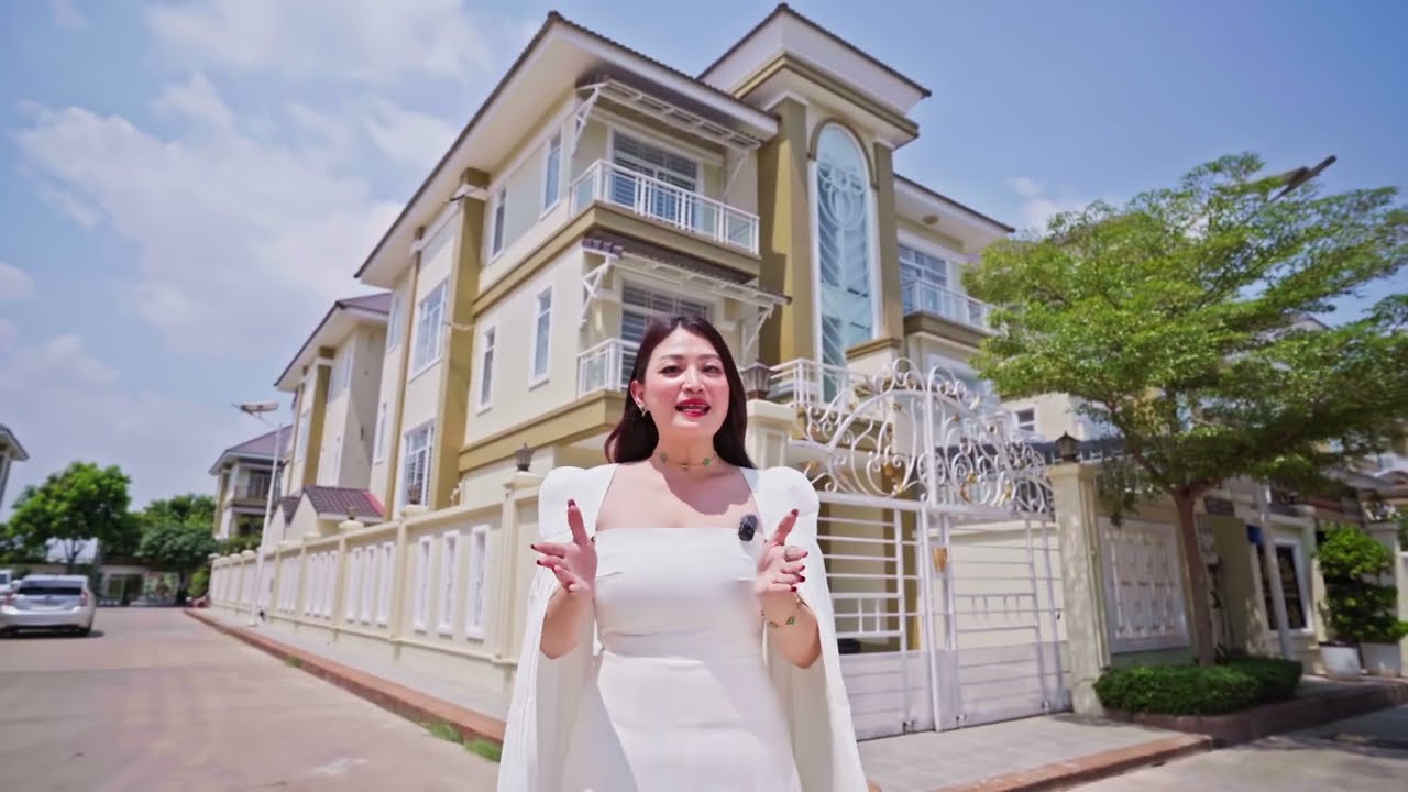 វីឡាភ្លោះកែង! មានការរៀបចំយ៉ាងពិសេស! ហើយស្ថិតនៅទីតាំងដែលមានសក្ដានុពលទៀត ឯតម្លៃវិញធានាថាពិសេសជូនបងៗម៉ង