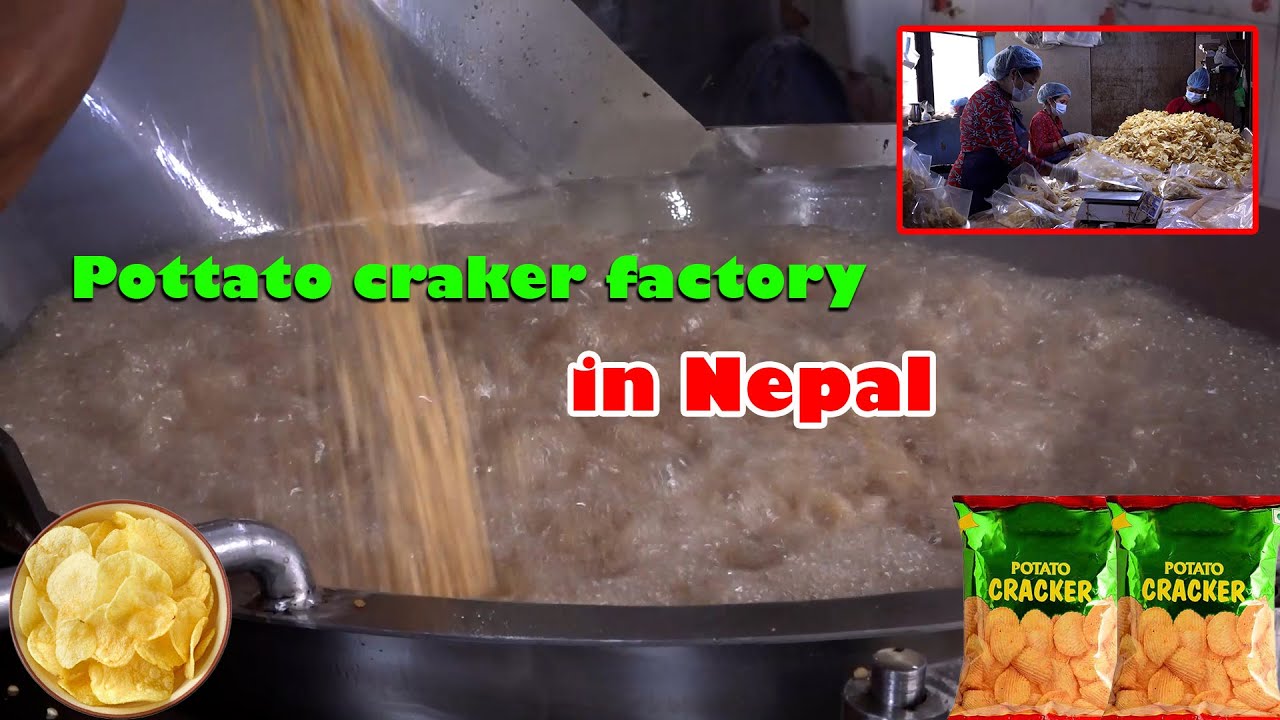 Potato cracker chips factory in Nepal ।। NORTHERN RURAL NEPAL