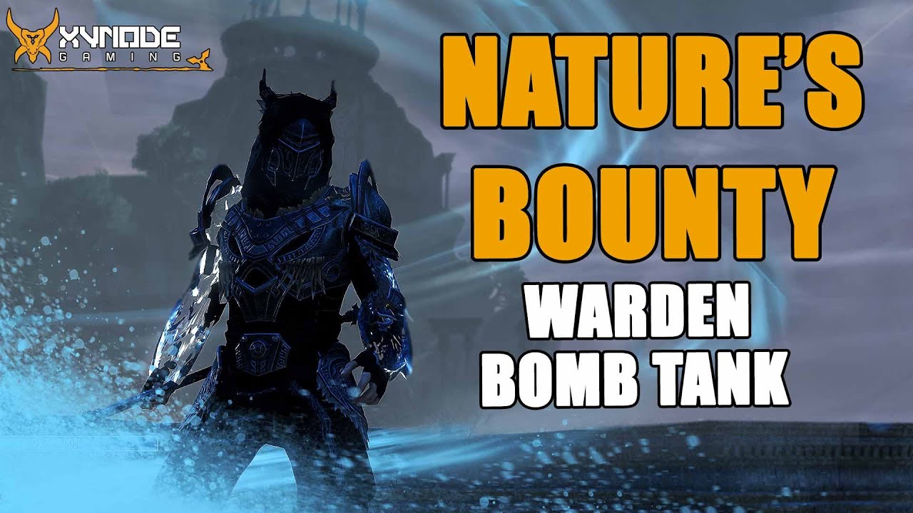 ESO | Nature's Bounty - MASS AOE BRITTLE WARDEN TANK BUILD! 🥶