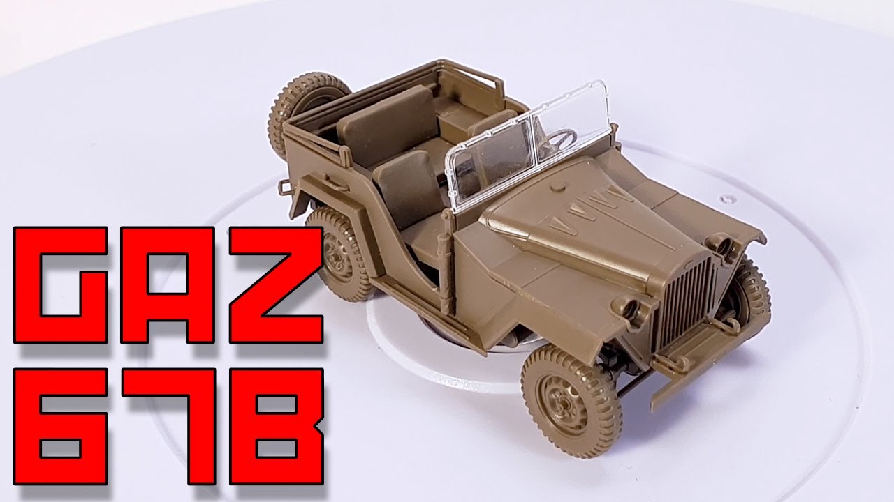 Tamiya GAZ 67B Russian Field Car [1:48]