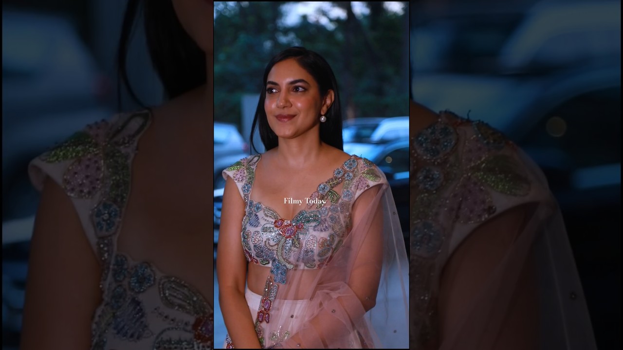actress #rituvarma spotted at #mazaka #filmytoday #viralvideo #trending