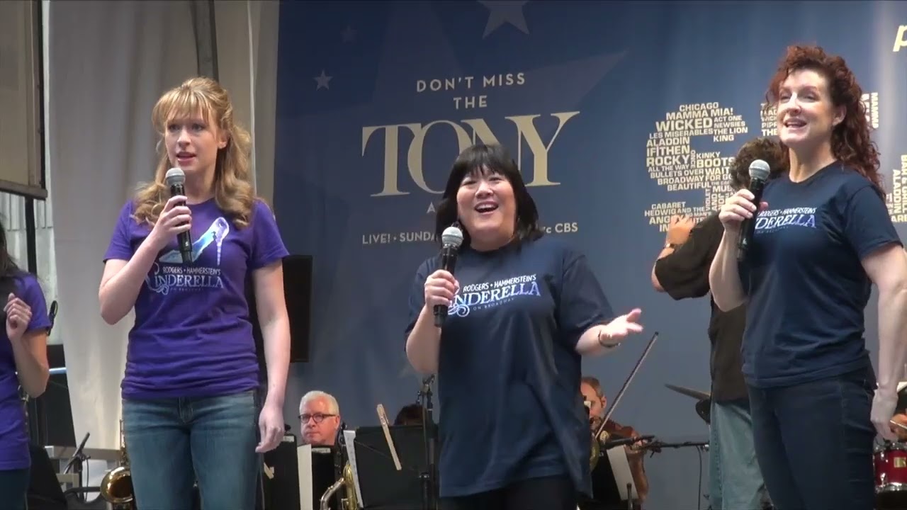 Ann Harada and CINDERELLA Cast Sing at STARS IN THE ALLEY