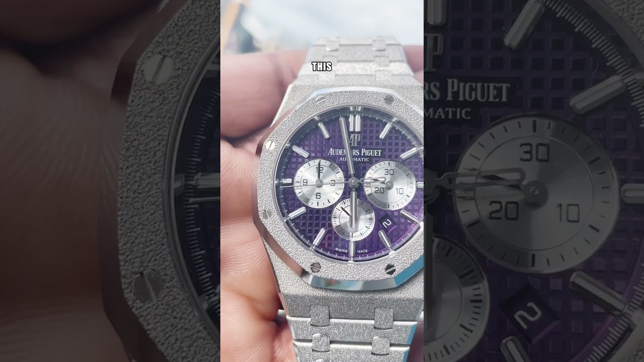 Audemars Piguet Royal Oak Frosted Purple Dial 