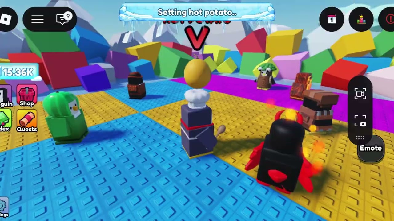 Me playing Knockout for first time