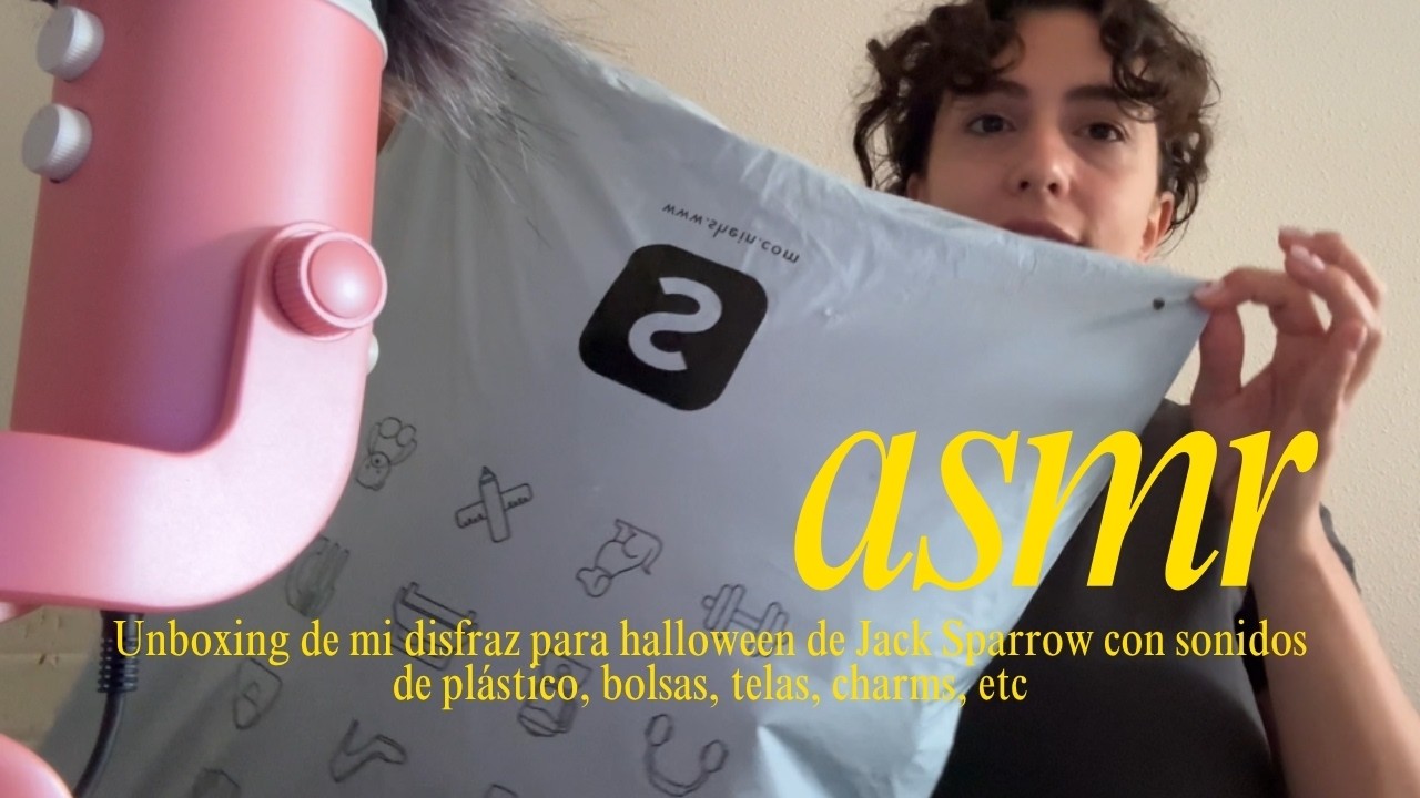 ASMR | unboxing disfraz de Halloween 🙊 ¿te unes?