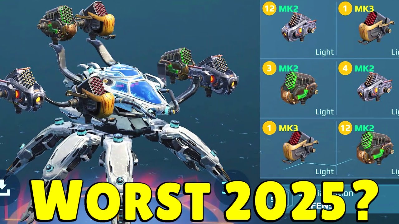 Worst Weapon of 2025? War Robots CLAW Dagon Gameplay WR