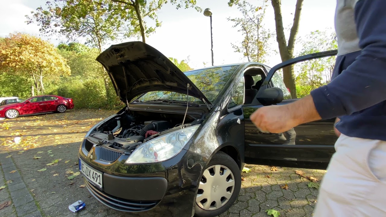 Mitsubishi Colt , Scheinwerfer Licht 💡 wechseln