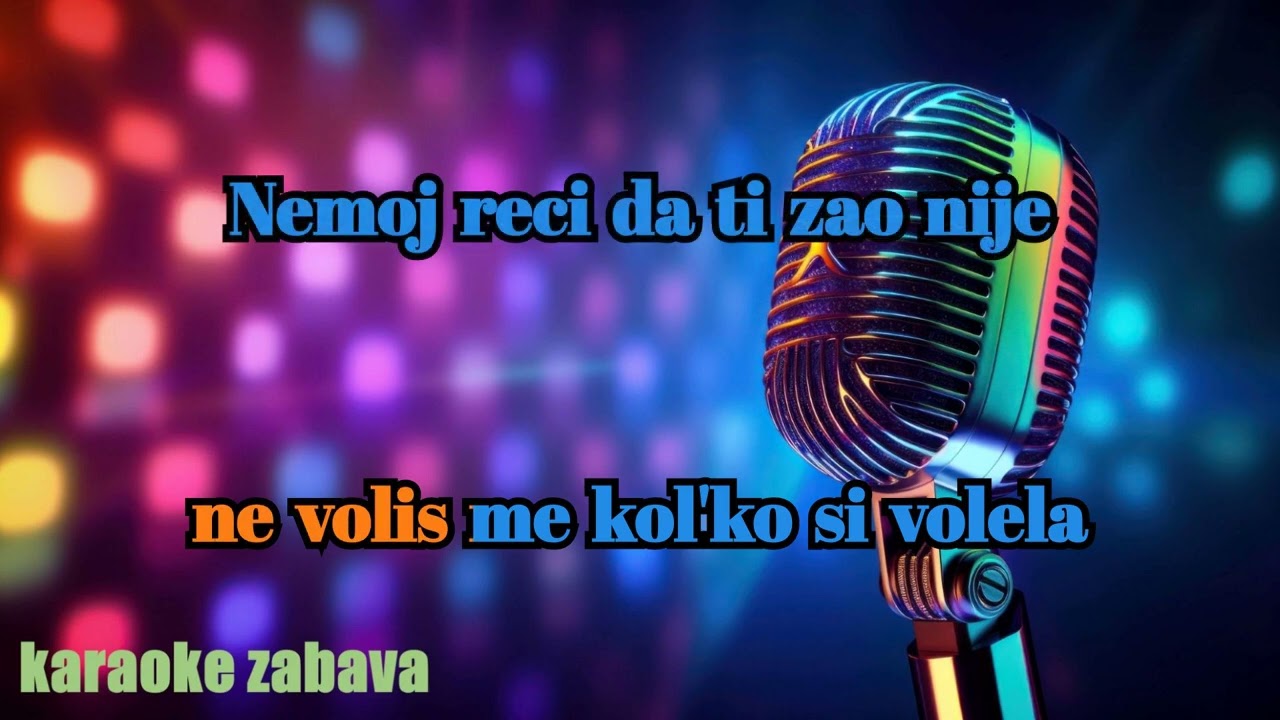 Verovah ti - šaban Saulic - cover - uživo - 🎤🎶🎤 *KARAOKE*