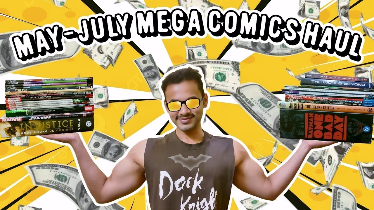 It's HAUL TIME!😎📚Overviews & Reviews of Tons of Comics & Mangas (May+June+July) #comicbooks #omnibus