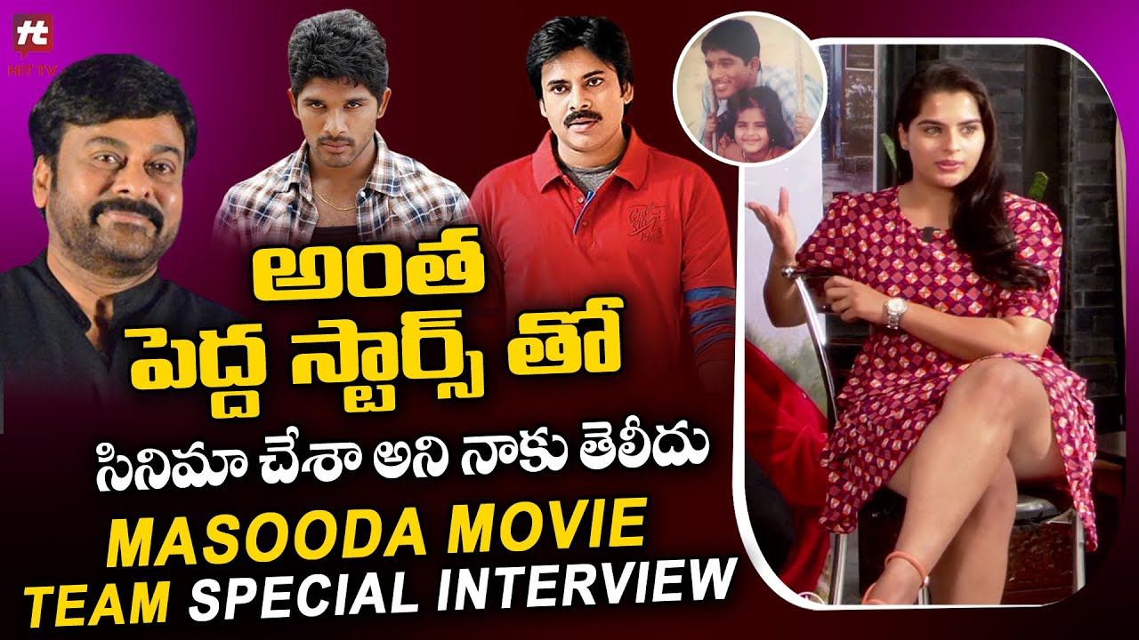 Masooda Movie Team Funny Interview | Sangitha | Director Sai Kiran | Kavya Kalyanram |Hit Tv Telugu