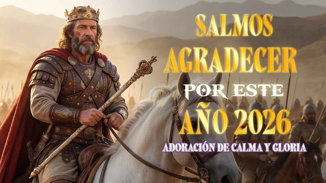 🙏 ESCUCHA ESTOS SALMOS Y AGRADECE A DIOS EN 2026 | Protección, Paz y Fortaleza