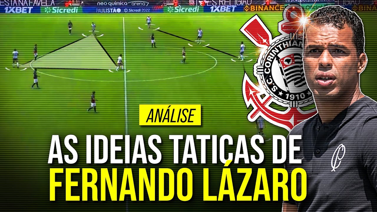 AS IDEIAS TATICAS DE FERNANDO L&Aacute;ZARO | O ESTILO DO T&Eacute;CNICO DO CORINTHIANS